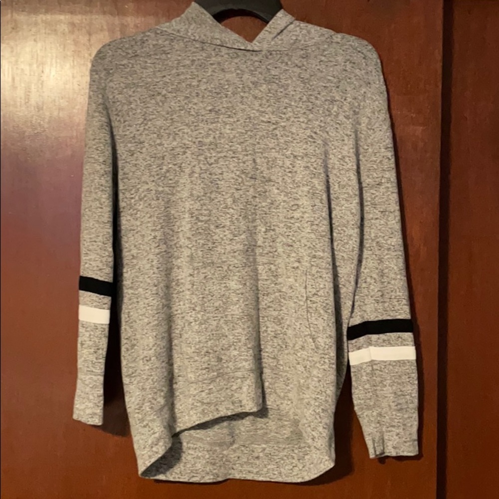 Long sleeve shirt with hood